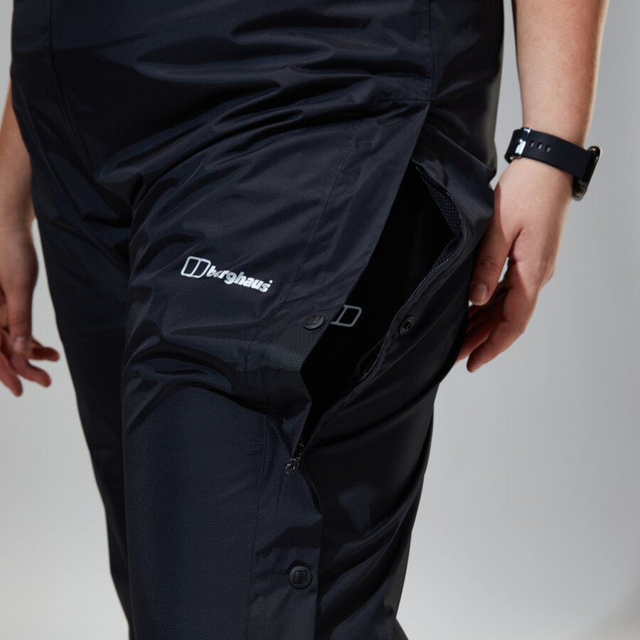 women s deluge 2.0 hose - black die berghaus