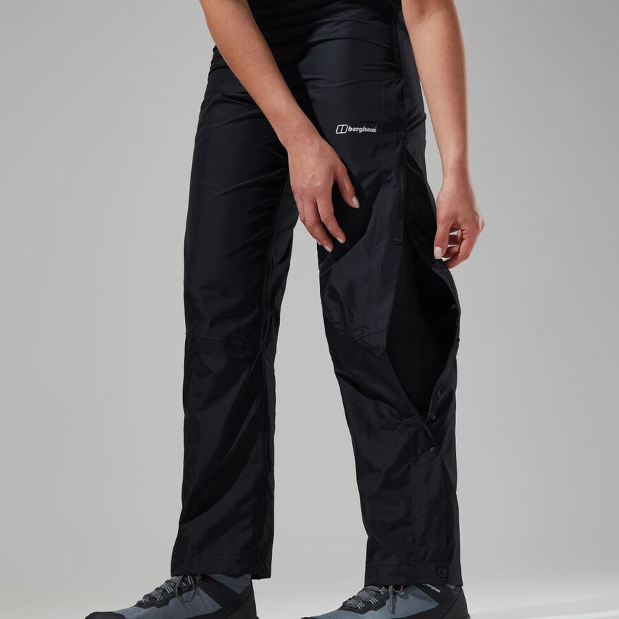 women s deluge 2.0 hose - black die berghaus