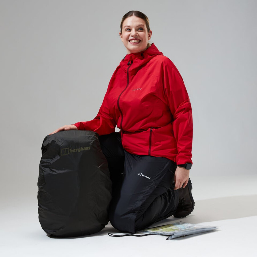 women s deluge 2.0 hose - black die berghaus