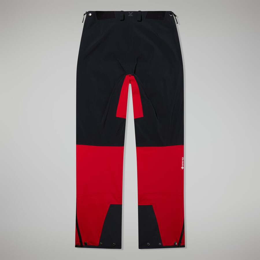 women s mtn guide gore-tex-pro-hose - redblack die berghaus