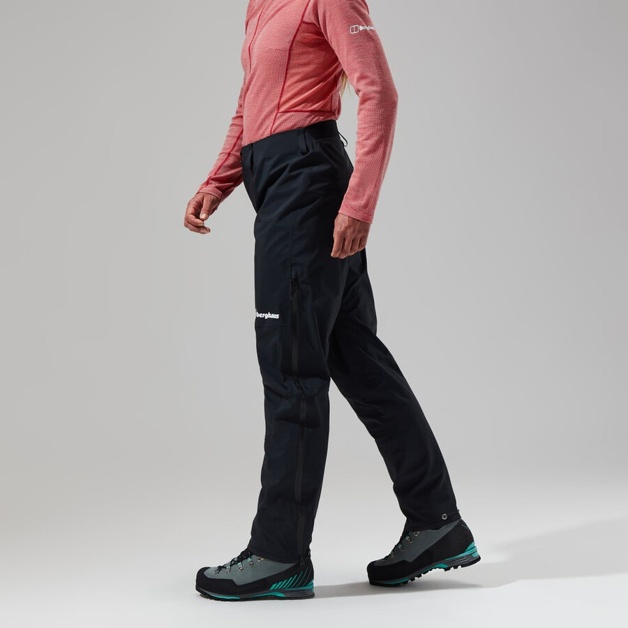 women s mtn seeker gore-tex-pant - black die berghaus