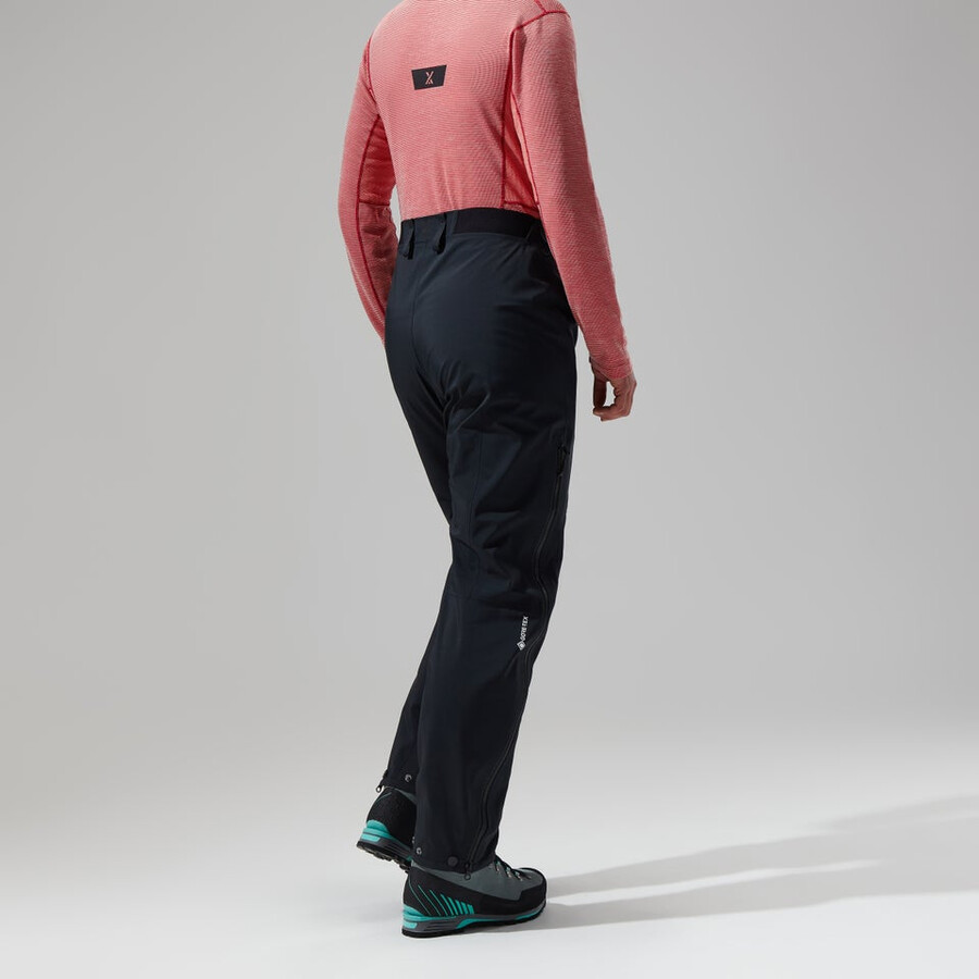 women s mtn seeker gore-tex-pant - black die berghaus