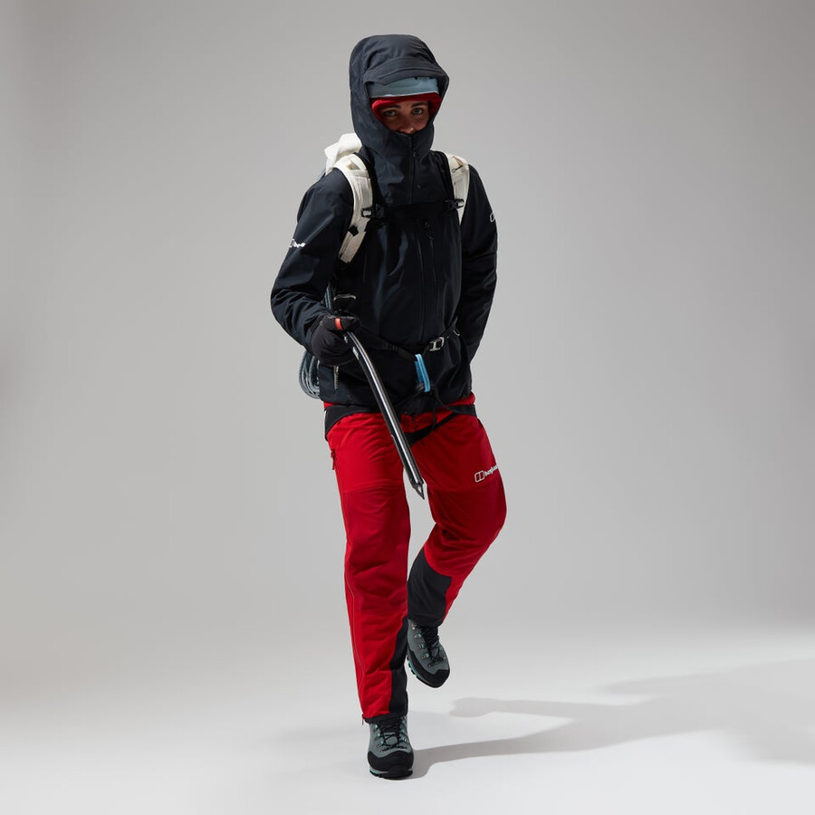 women s mtn seeker gore-tex-hose - red berghaus