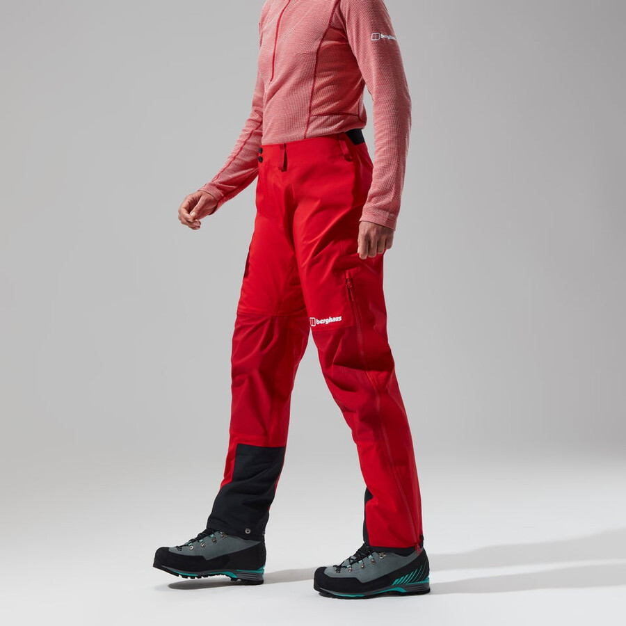women s mtn seeker gore-tex-hose - red berghaus
