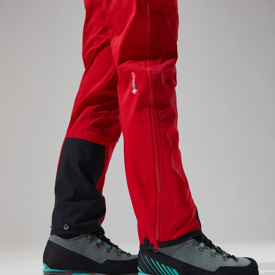 women s mtn seeker gore-tex-hose - red berghaus
