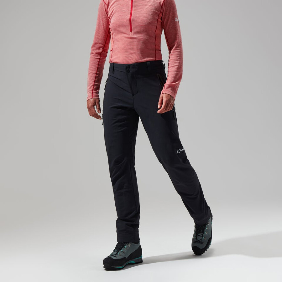 women s mtn guide mw technische pant - black die berghaus