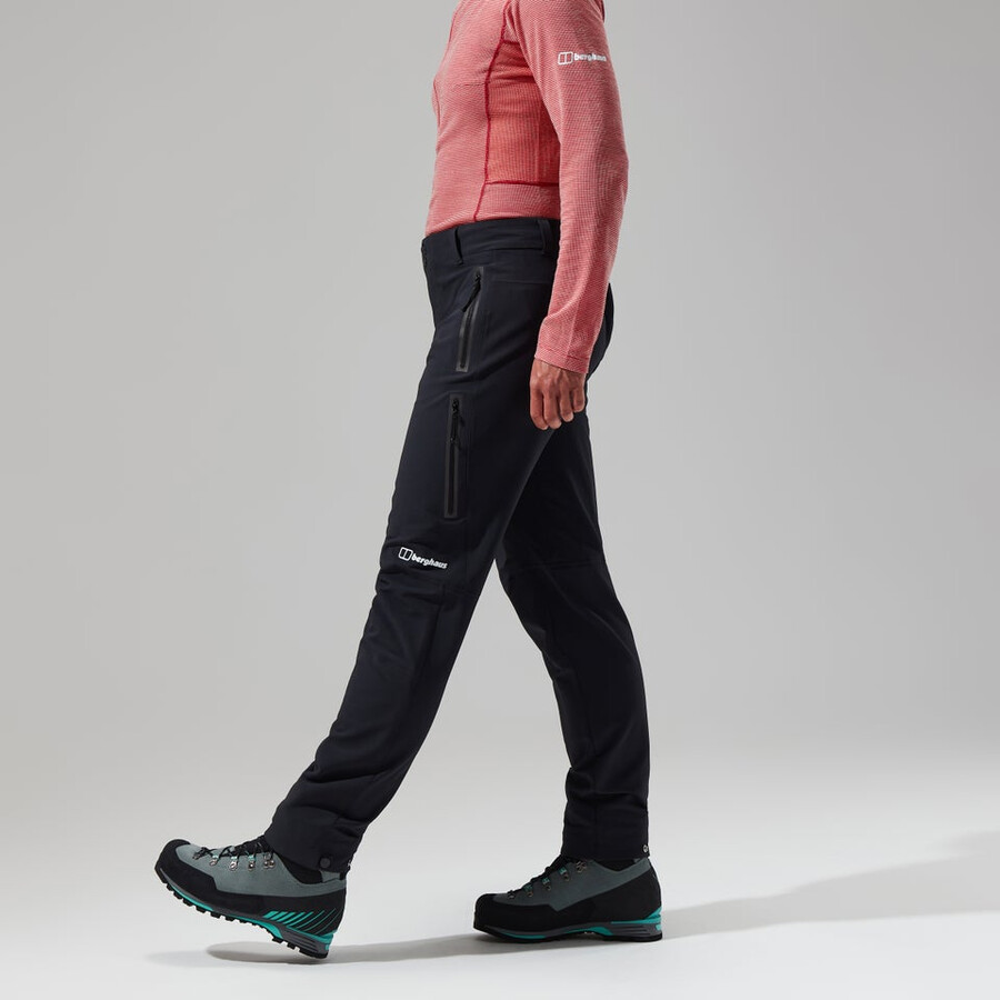 women s mtn guide mw technische pant - black die berghaus