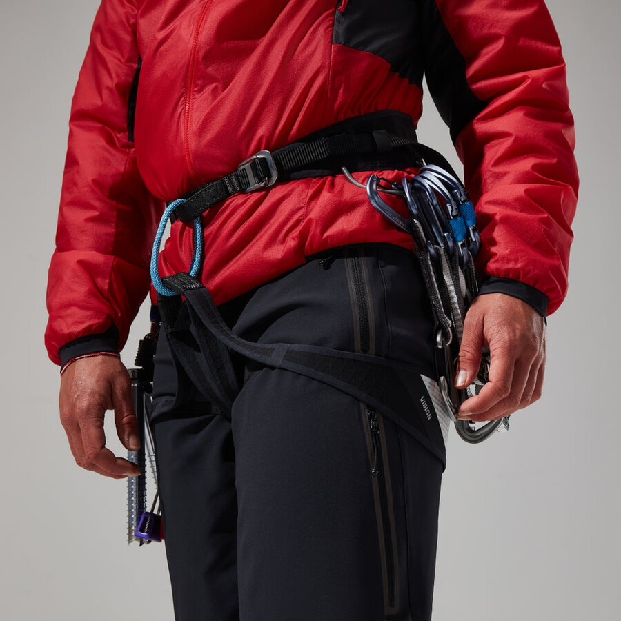 women s mtn guide mw technische pant - black die berghaus
