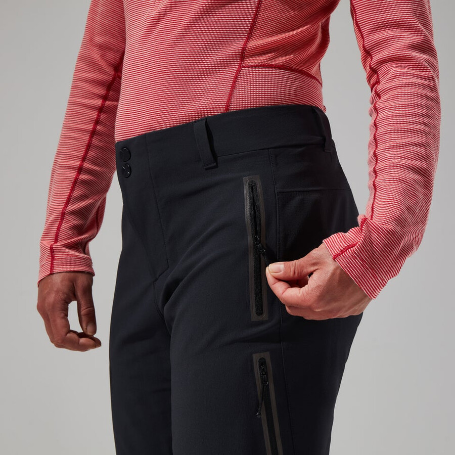 women s mtn guide mw technische pant - black die berghaus
