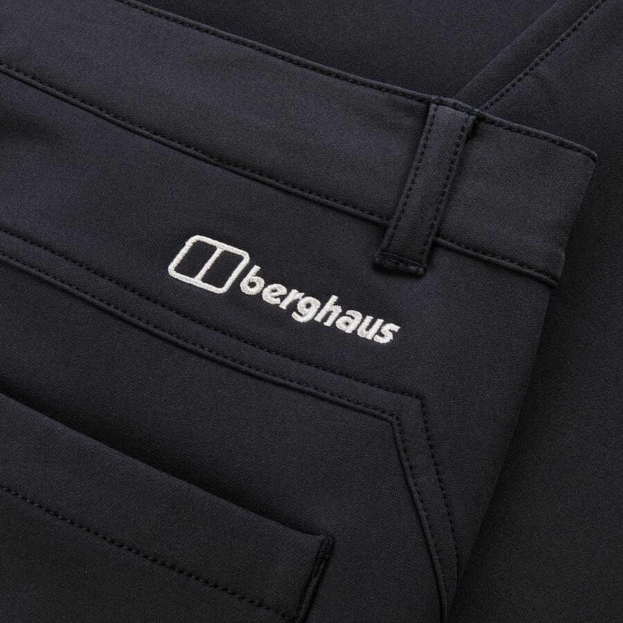 women s everyday skinny stretch hose - schwarz berghaus