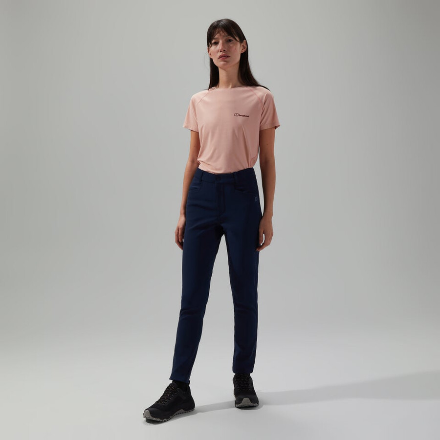 women s everyday skinny stretch hose blau berghaus