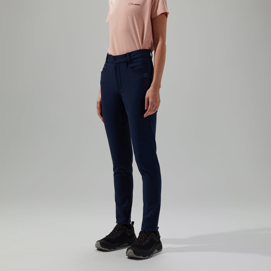 women s everyday skinny stretch hose blau berghaus