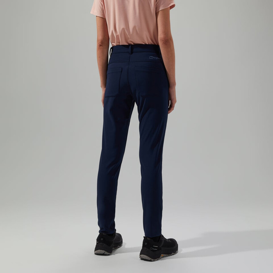 women s everyday skinny stretch hose blau berghaus
