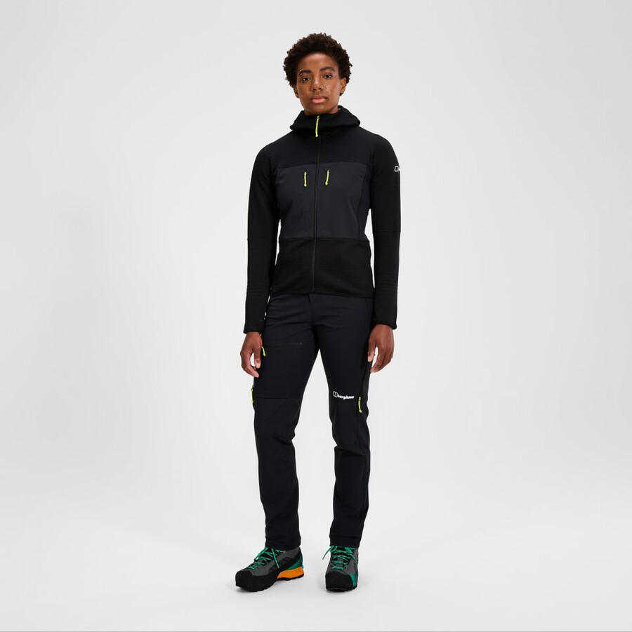 women s mtn guide alpine pant - black die berghaus