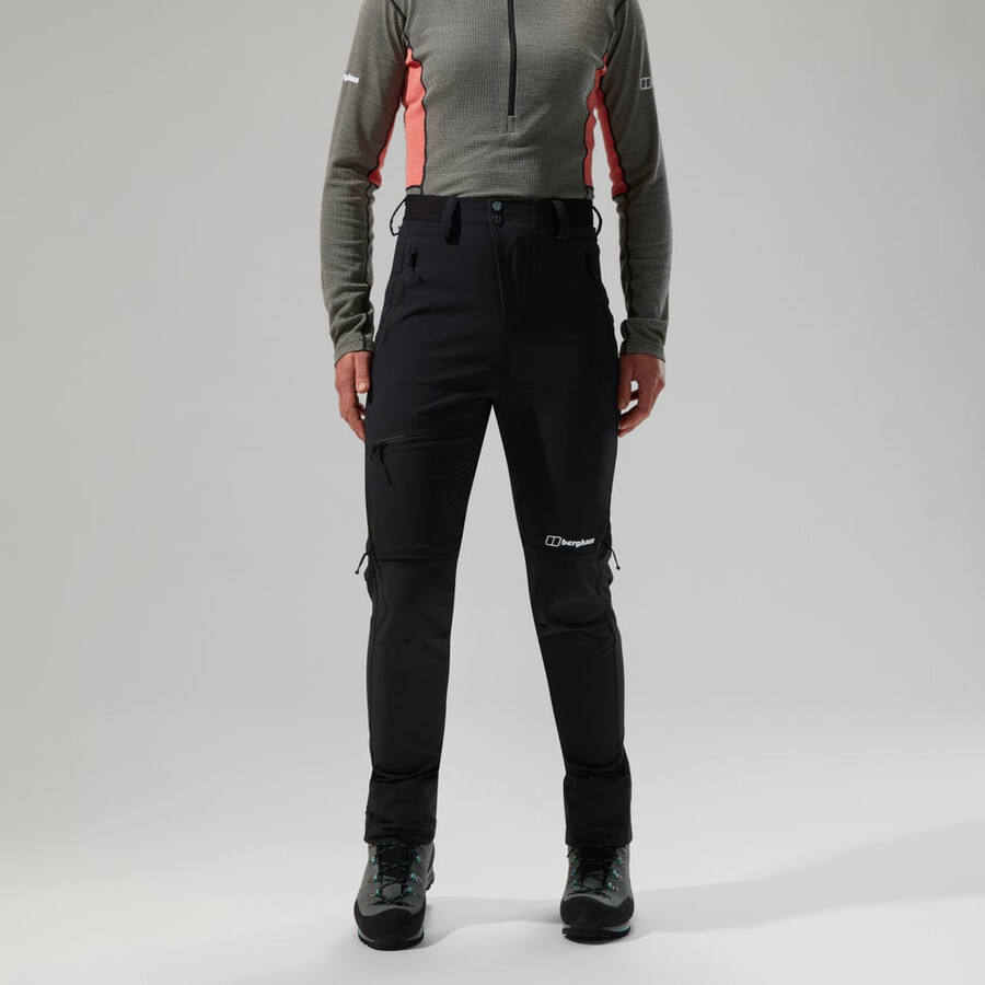 women s mtn guide alpine pant - black die berghaus
