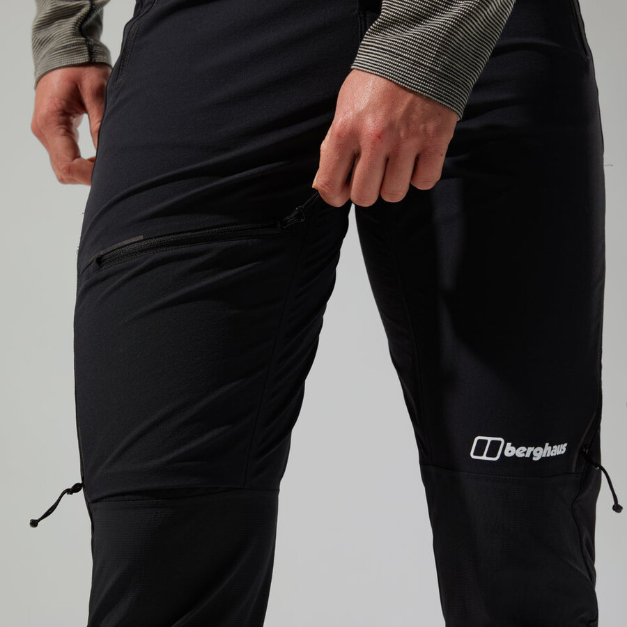 women s mtn guide alpine pant - black die berghaus