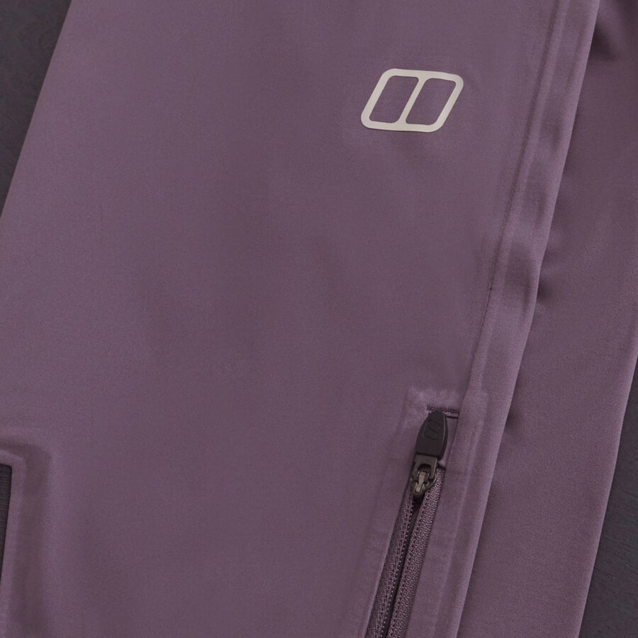frauen s ridge-roamer softshell pant lila berghaus