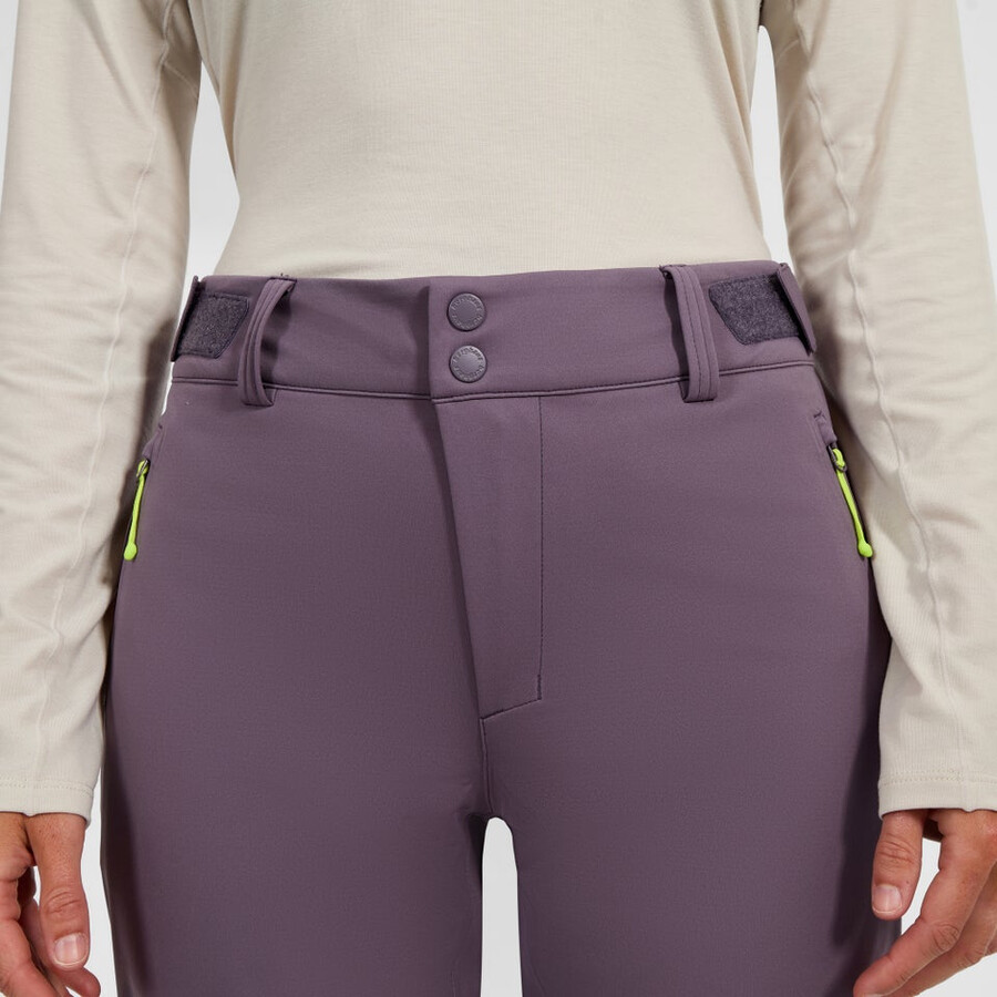 frauen s ridge-roamer softshell pant lila berghaus