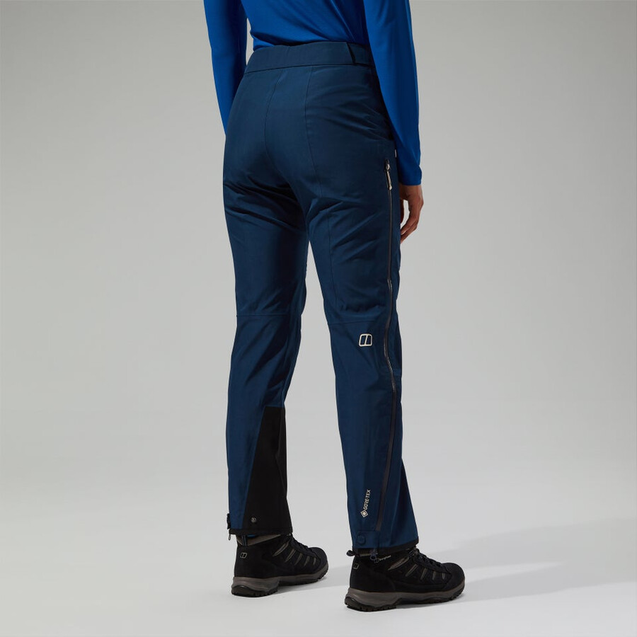 frauen s ridge-seeker wasserdichte gore-tex-pant - blau berghaus