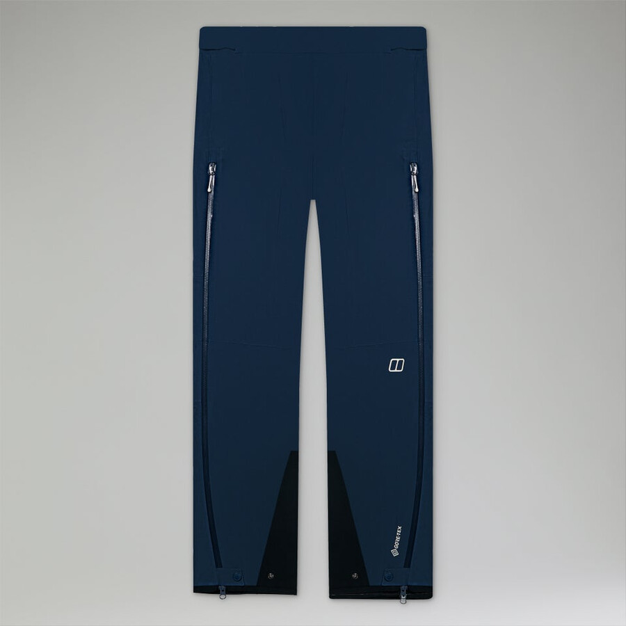 frauen s ridge-seeker wasserdichte gore-tex-pant - blau berghaus