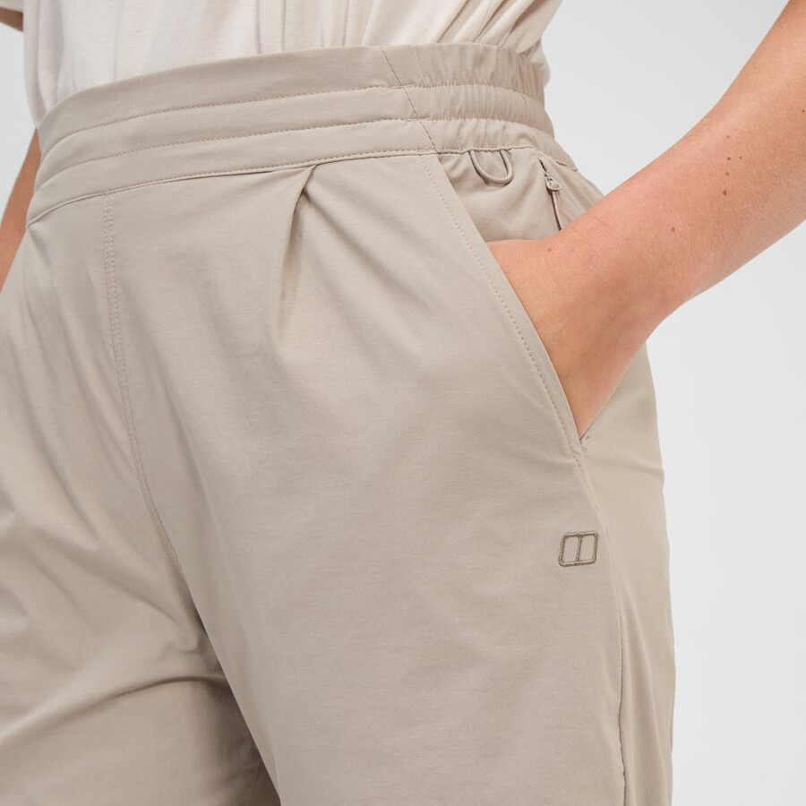 frauen explorer hose - grau berghaus