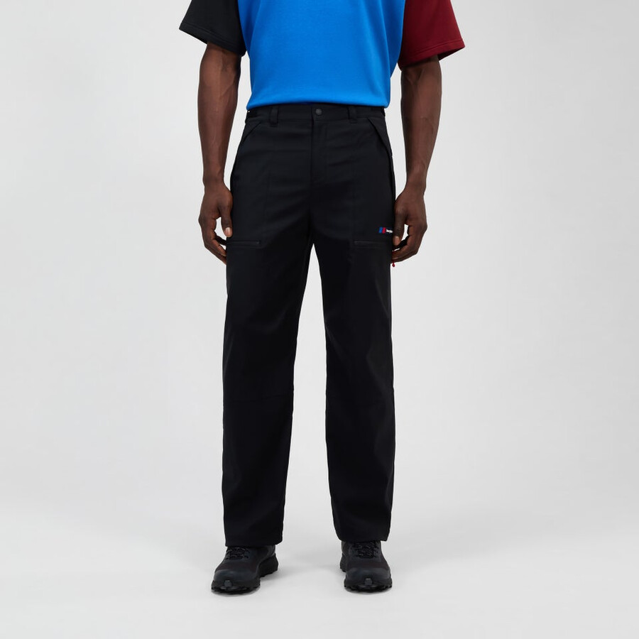 unisex storm 25-cargo-pant - black die berghaus