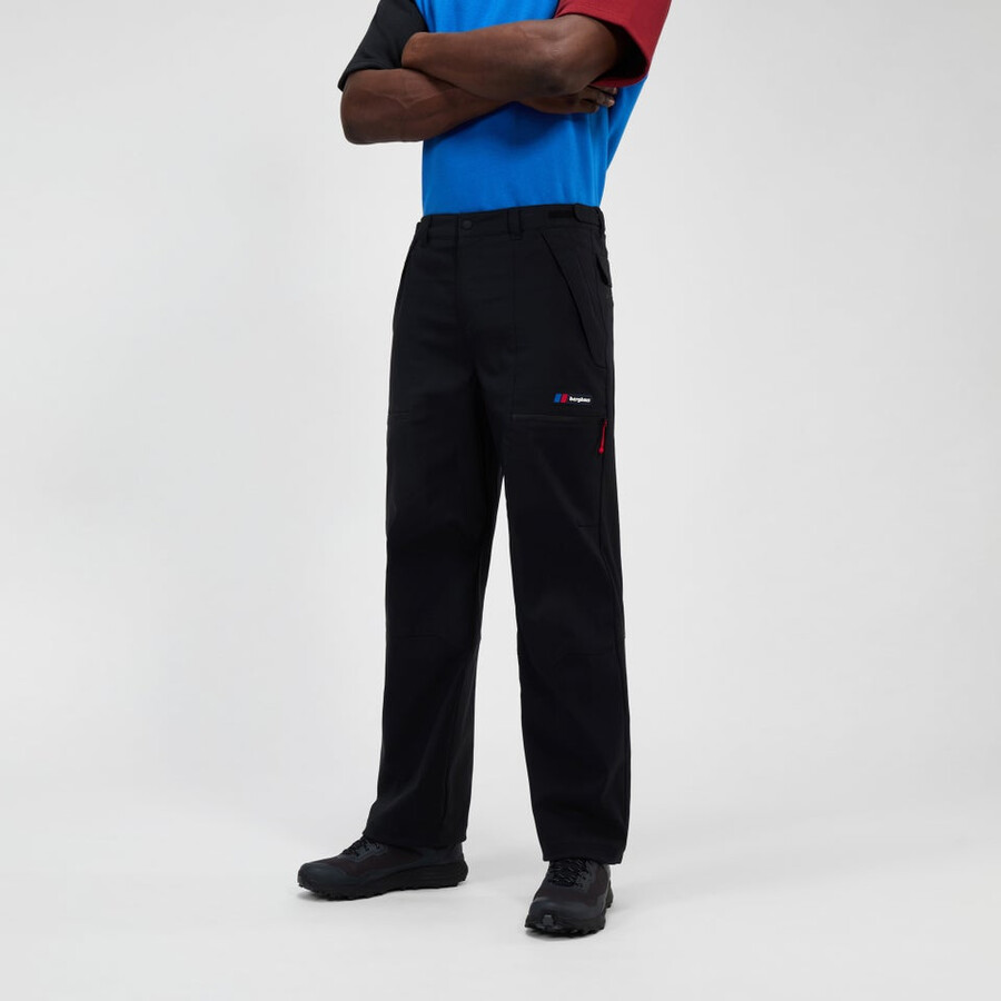 unisex storm 25-cargo-pant - black die berghaus