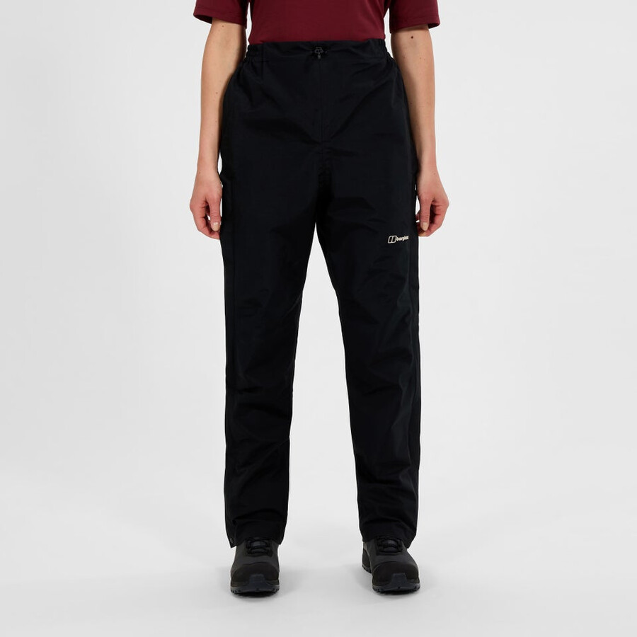 frauen bergsteiger gore-tex-pant - black die berghaus