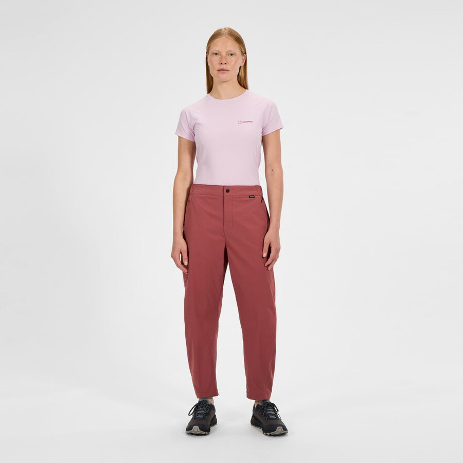 frauen burwell-hose - red berghaus
