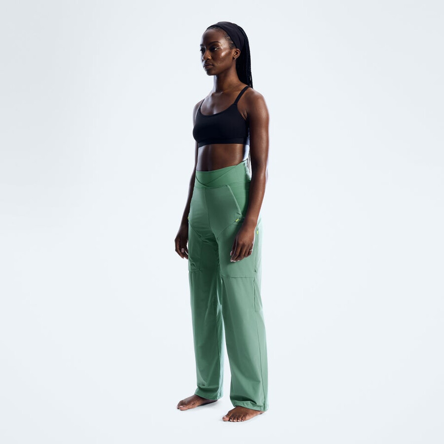 frauen farren hose - grün berghaus