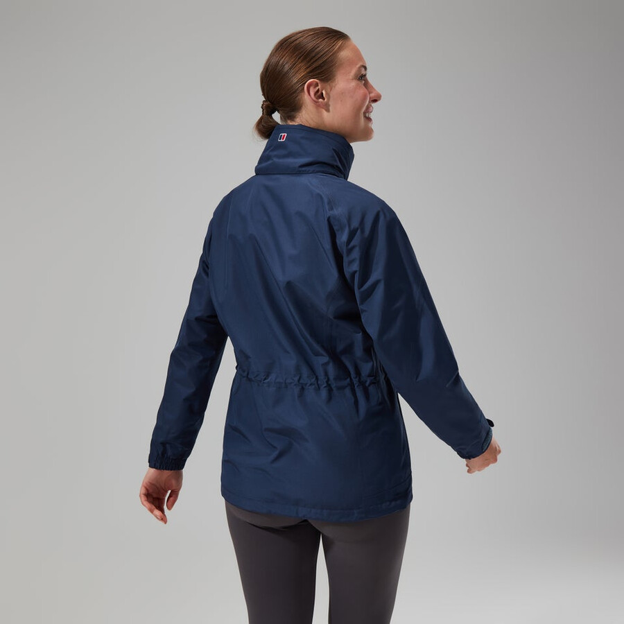 women s glissade gore-tex interaktives jacke - dark blue berghaus