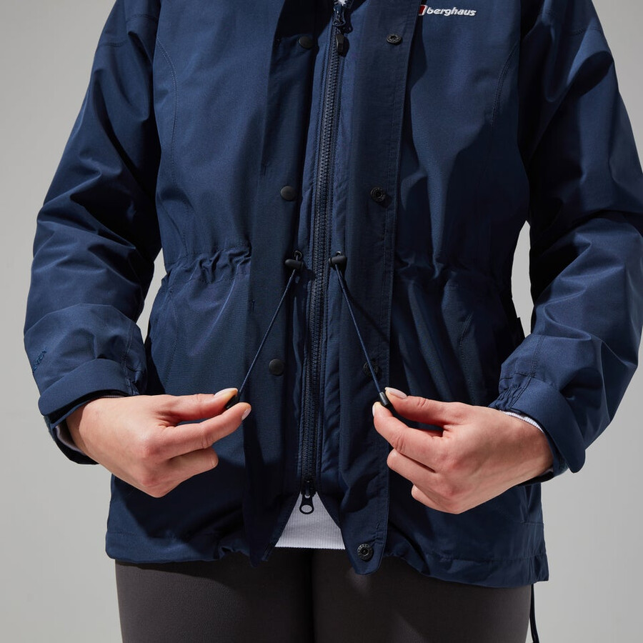 women s glissade gore-tex interaktives jacke - dark blue berghaus