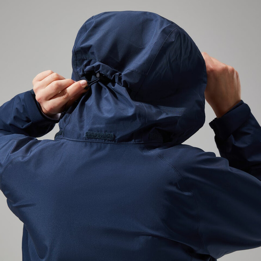women s glissade gore-tex interaktives jacke - dark blue berghaus