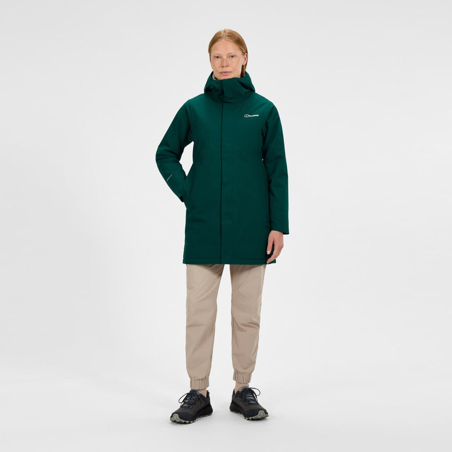 frauen hinderwick jacke - grün berghaus