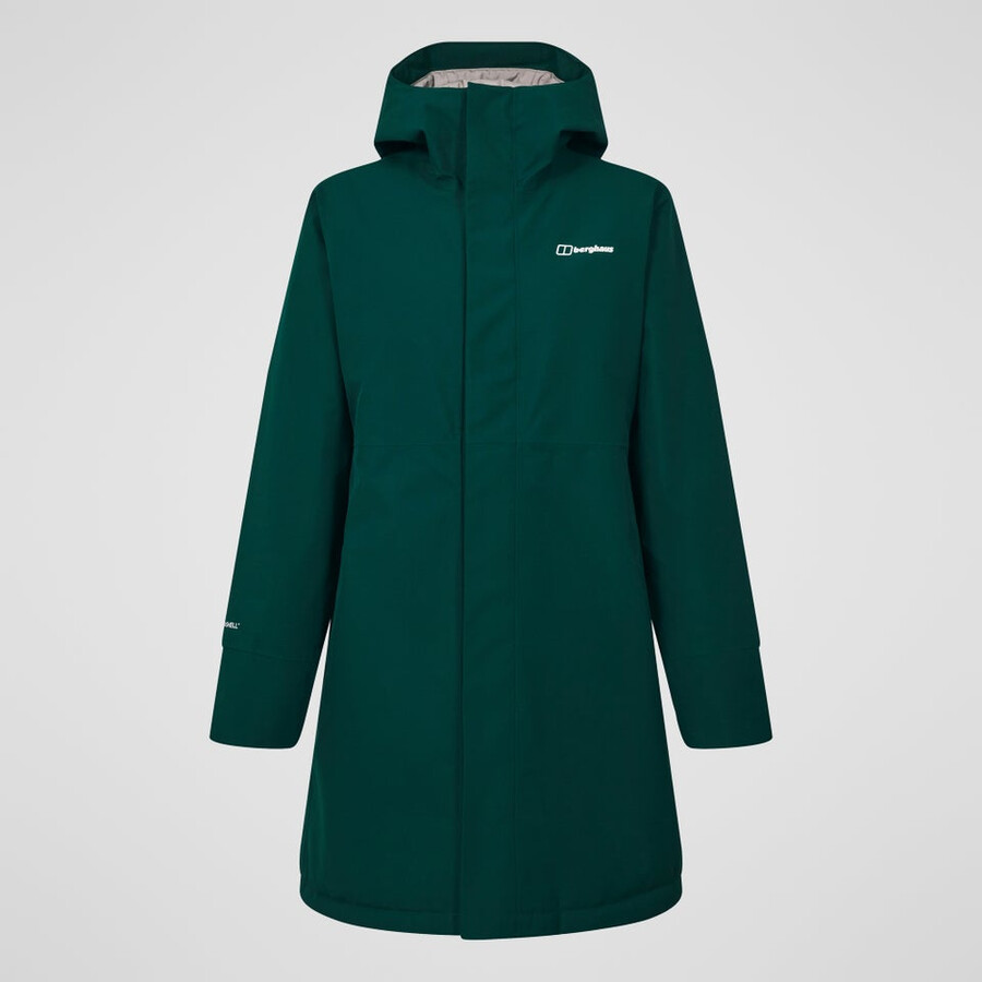 frauen hinderwick jacke - grün berghaus