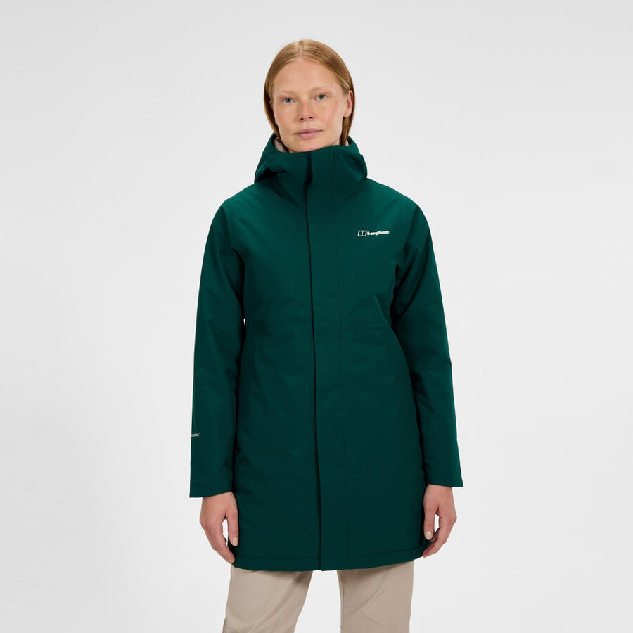 frauen hinderwick jacke - grün berghaus