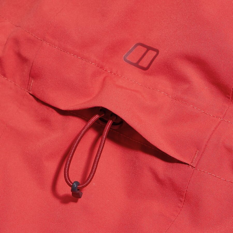 frauen highraise gore-tex jacke - rot berghaus
