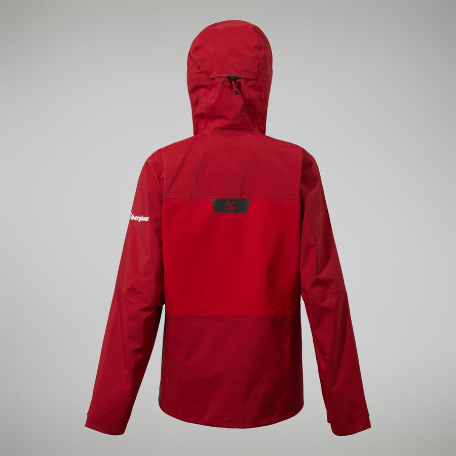 women s mtn seeker gore-tex jacke - dark redrot berghaus