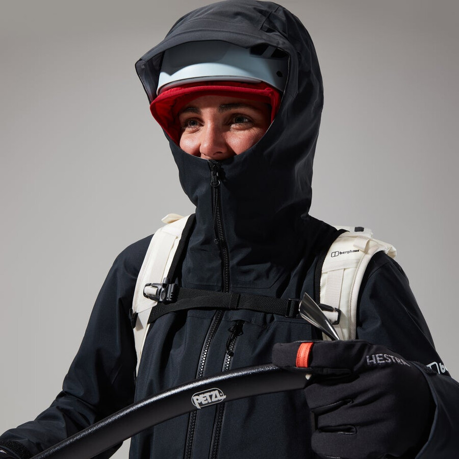 women s mtn seeker gore-tex jacket - schwarz berghaus