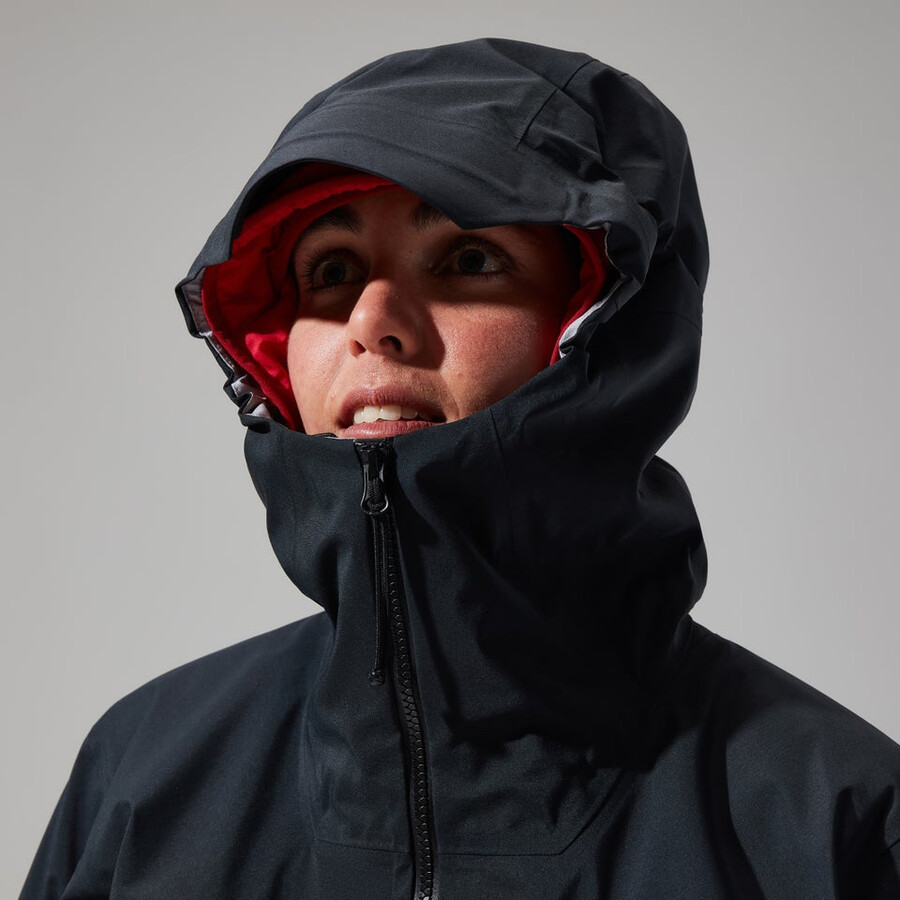 women s mtn seeker gore-tex jacket - schwarz berghaus