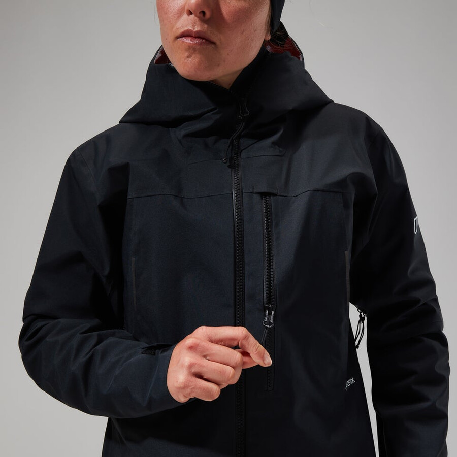 women s mtn seeker gore-tex jacket - schwarz berghaus