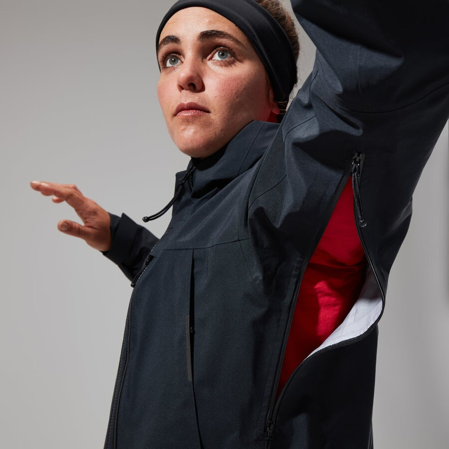 women s mtn seeker gore-tex jacket - schwarz berghaus
