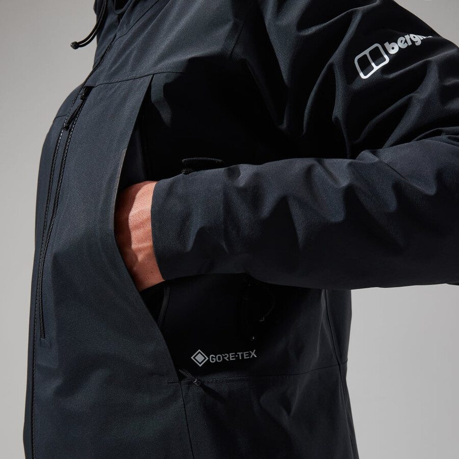 women s mtn seeker gore-tex jacket - schwarz berghaus