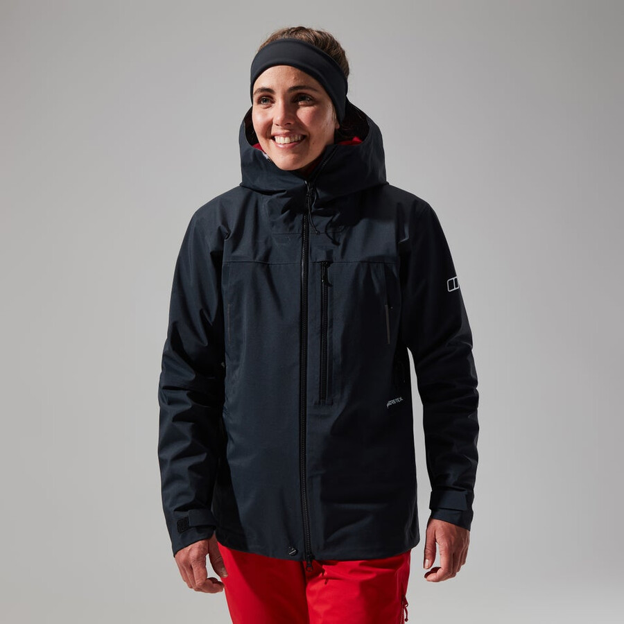 women s mtn seeker gore-tex jacket - schwarz berghaus