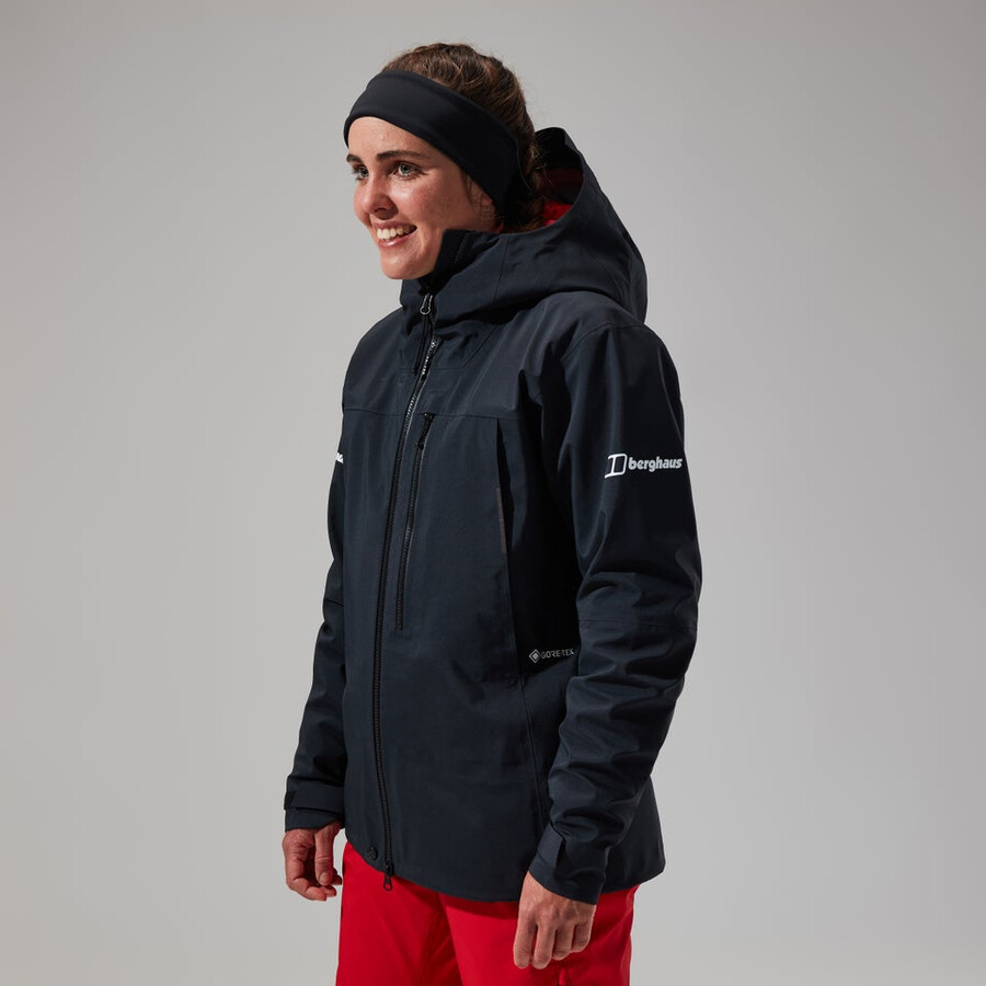 women s mtn seeker gore-tex jacket - schwarz berghaus
