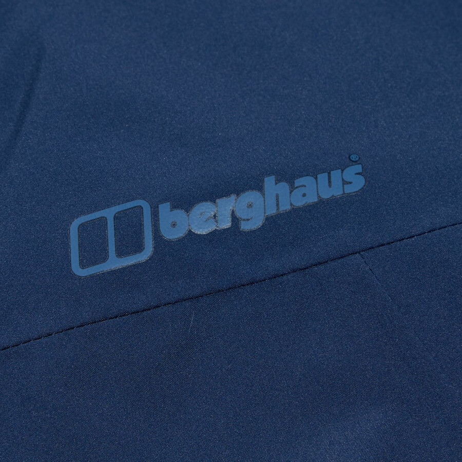 women s deluge pro 3.0-wasserdichte jacke - blau berghaus