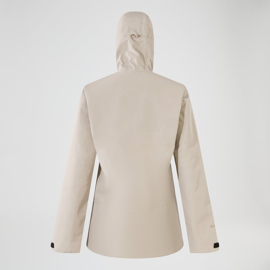 frauen bramblfell interactive gore-tex wasserdichte jacke - grau berghaus