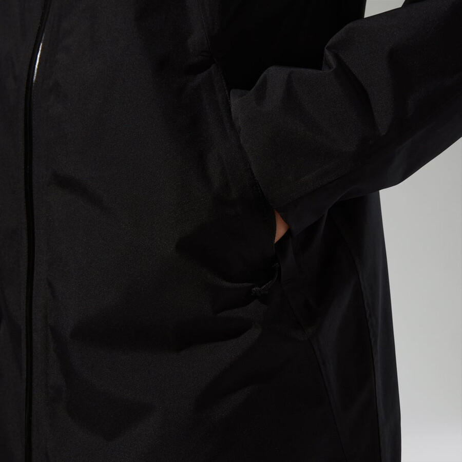 frauen ashberry gore-tex wasserdichte jacke - schwarz berghaus