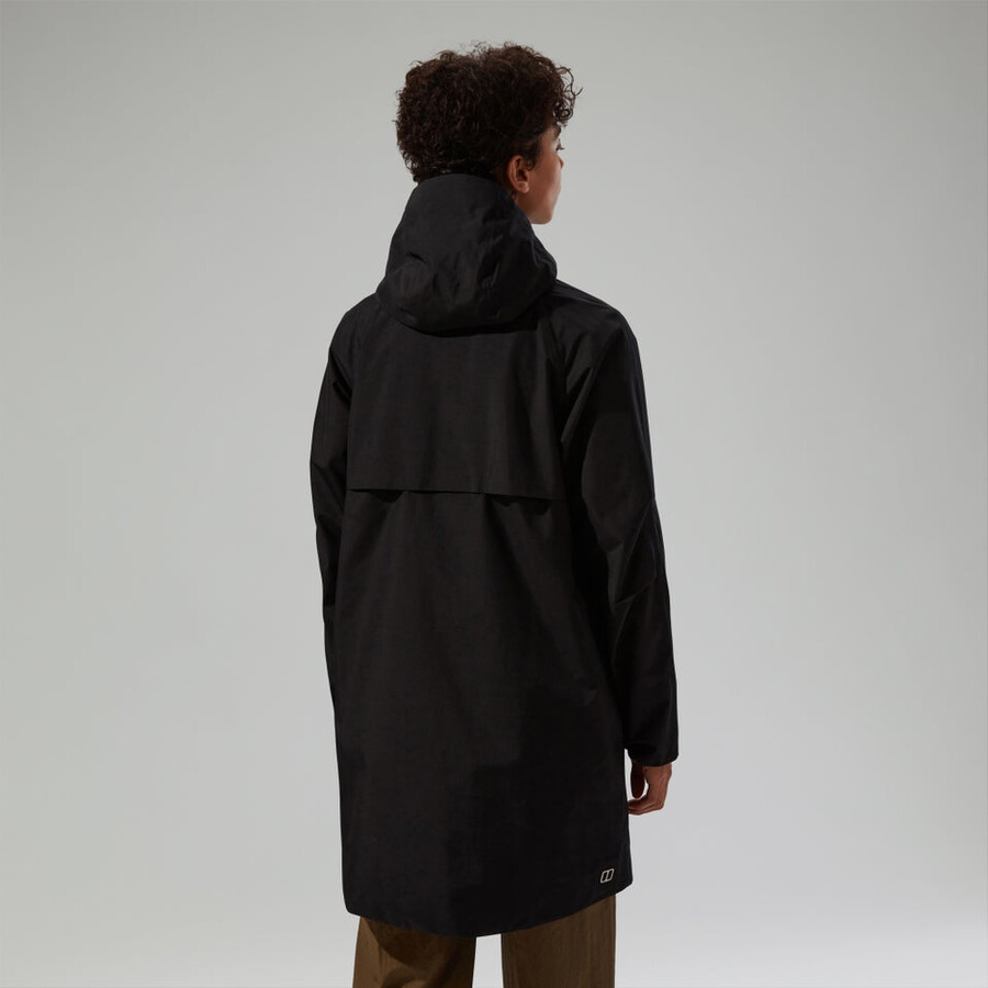 frauen ashberry gore-tex wasserdichte jacke - schwarz berghaus