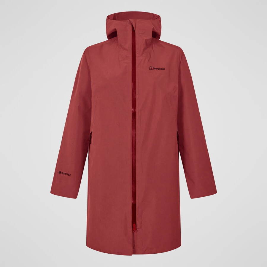 frauen ashberry gore-tex wasserdichte jacke - rot berghaus